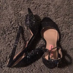 Betsy Johnson Sparkly Shoes